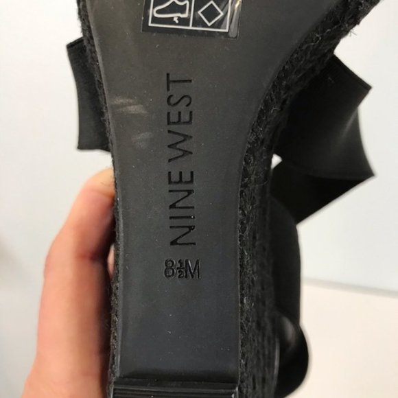 Nine West Strappy Sandals sz 8.5 - Picture 4 of 15